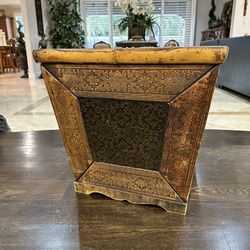 Pottery Wood Planter