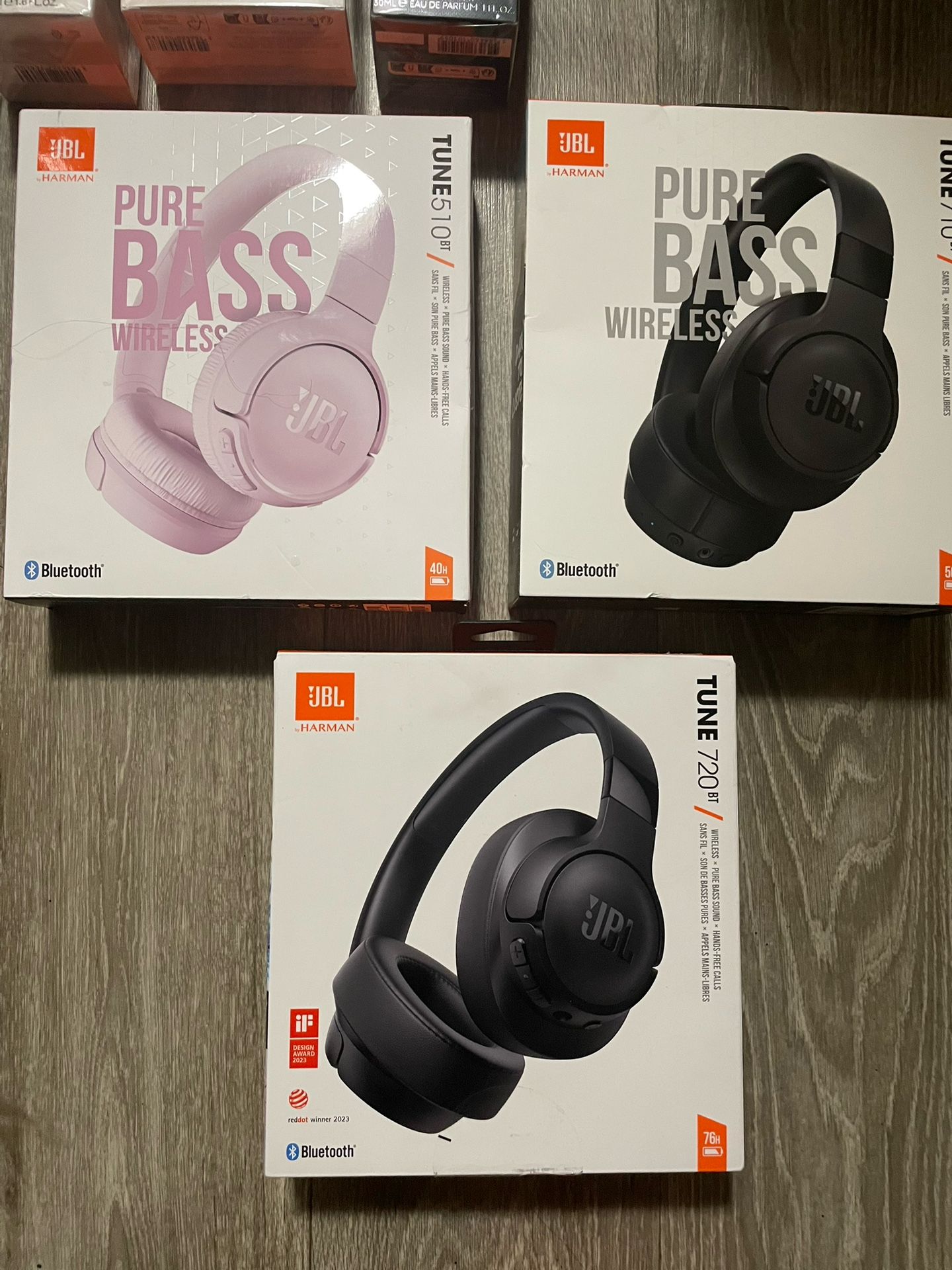 JBL Bluetooth Wireless Headphone And Potable Speakers