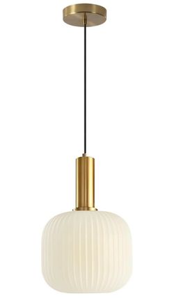 KCO Lighting Milk Glass Pendant Light