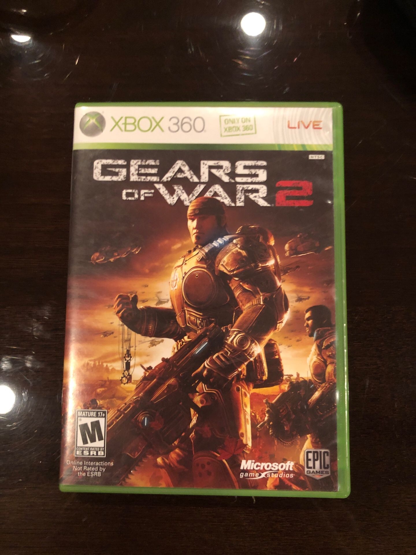 Gears of war 2 Xbox 360 game