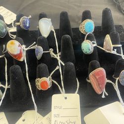 Silver Turquoise Lot 925