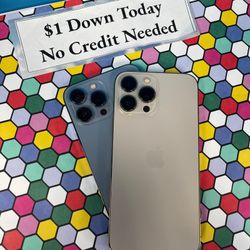 🚀  iPhone 13 Pro Max 5G– Premium Features, Only $5 Down to Start! - Smartphone 