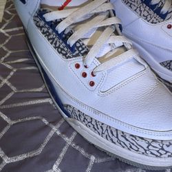 Jordan True Blue 3s