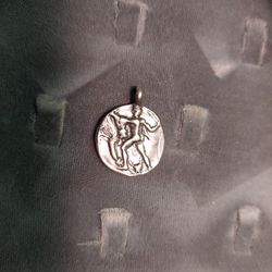 Sterling Silver Roman /greek Pendent 