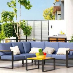 Gorgeous Aluminum Patio Set Brand New Patio Outdoor Sofa Set Aluminum Patio Furniture Aluminum Outdoor Sofa Set 🆕🚛🛺🆕