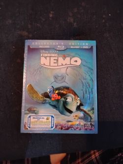 Finding Nemo Blu-ray and DVD set.