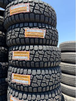 285/70r17 ground speed tires nuevas con 50,000 millas de garantía las 4