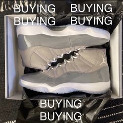 BUYING BUYING COOL GREY JORDAN 11 All Size