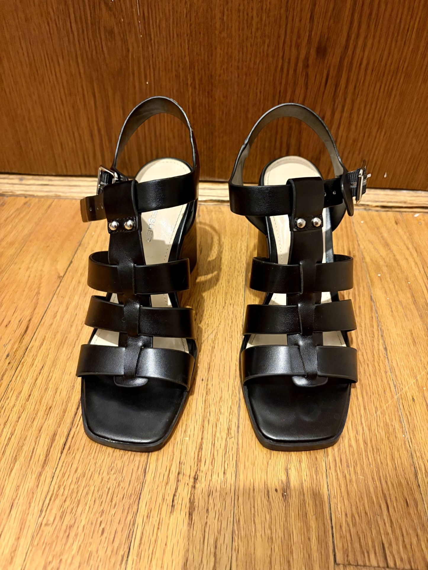 Black Causal Sandals