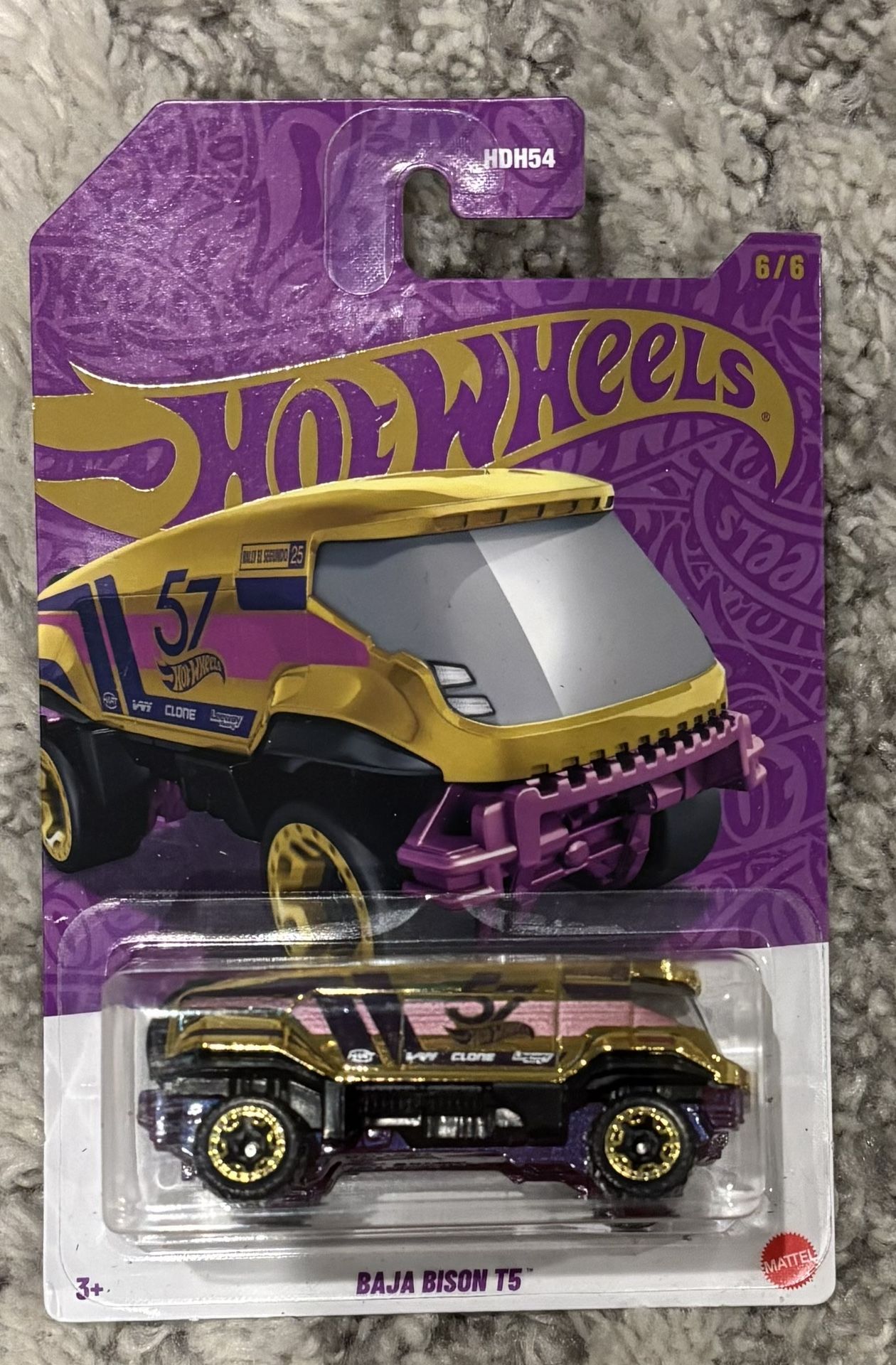 Hot wheels, Baja bison