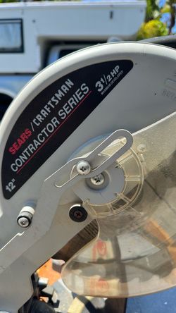 Craftsman 12 inch miter saw and stand