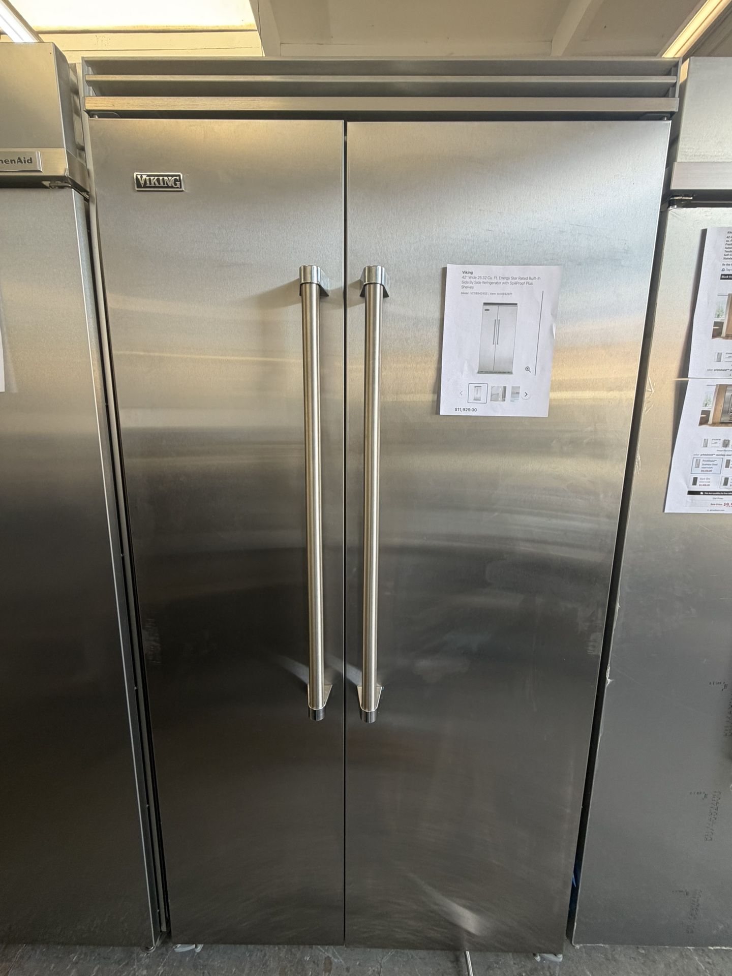 Viking 42 Inch Built In Refrigerator