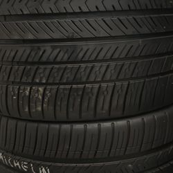 Two Tires (2) 335-25-20 Michelin Pilot Sport All Season