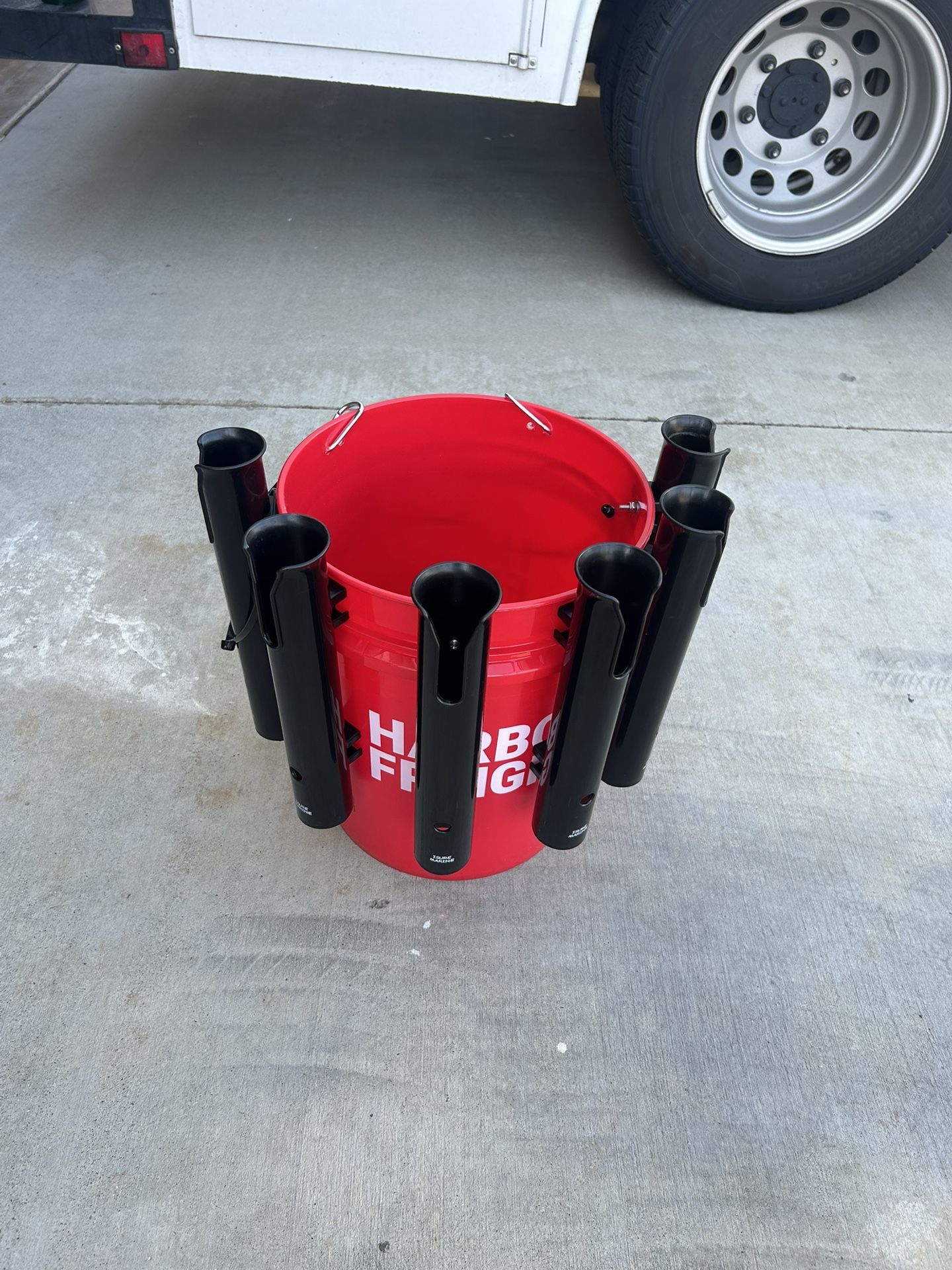 Homemade Fishing Rod Holder