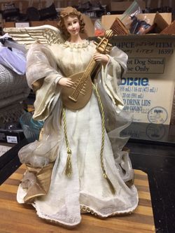 Vintage Angel Christmas Tree Topper