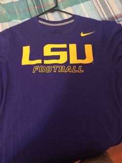 LSU Dri-Fit shirt Size M