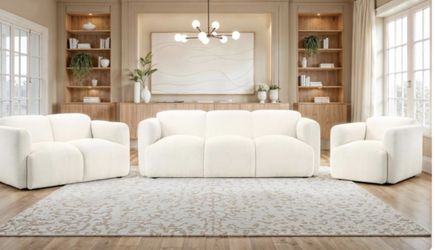 New Sofa Couch, Loveseat and Chair! Free Delivery 🚚!