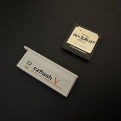 Acekard 2 and EZ Flash V for DS Lite