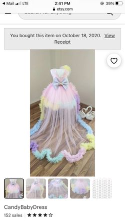 Pink Unicorn Dress