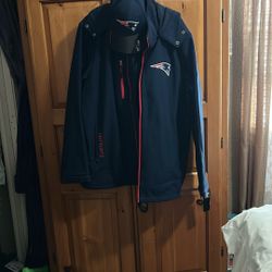New Patriots Hat And Xl Jacket