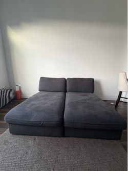 Dark Gray Modular Chaise Sofa (2x)*
