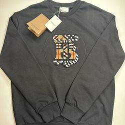 BURBERRY TB Monogram Logo Sweatshirt