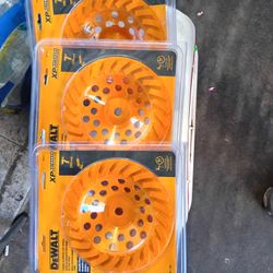 DeWalt 7" Turbo Diamond Cup Wheels $79 Each