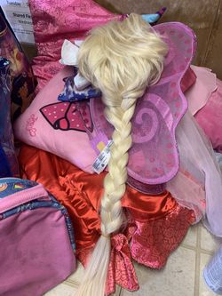 Child Elsa Frozen wig for 1yr old - 4yr old size small
