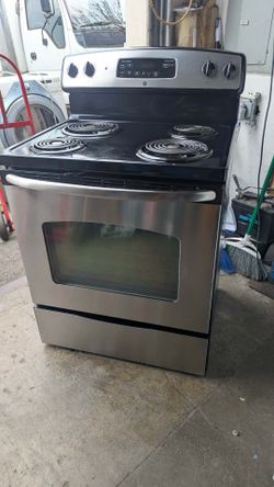 GE stainless steel range