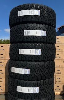 18” Inch BF Goodrich KO3 Tires
All Terrain T/A Size 35x12.50R18