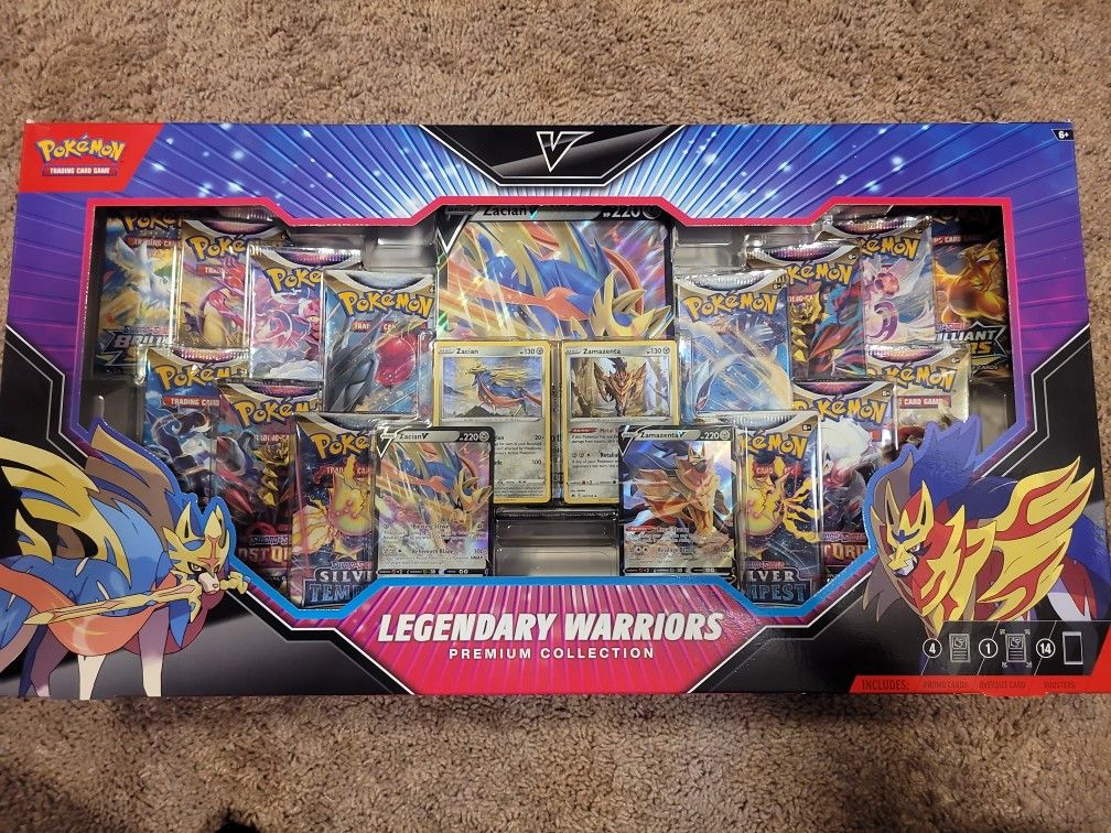 Legendary Warriors Premium Collection Pokémon TCG