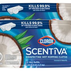 Clorox Scentiva Disinfecting Wet Mop Pad