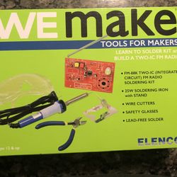 Wemake Learn To Solder Kit And Build A Two-IC FM Radio 