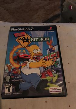 PS2: Simpsons Hit & Run