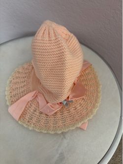 Girls knit Bonnet