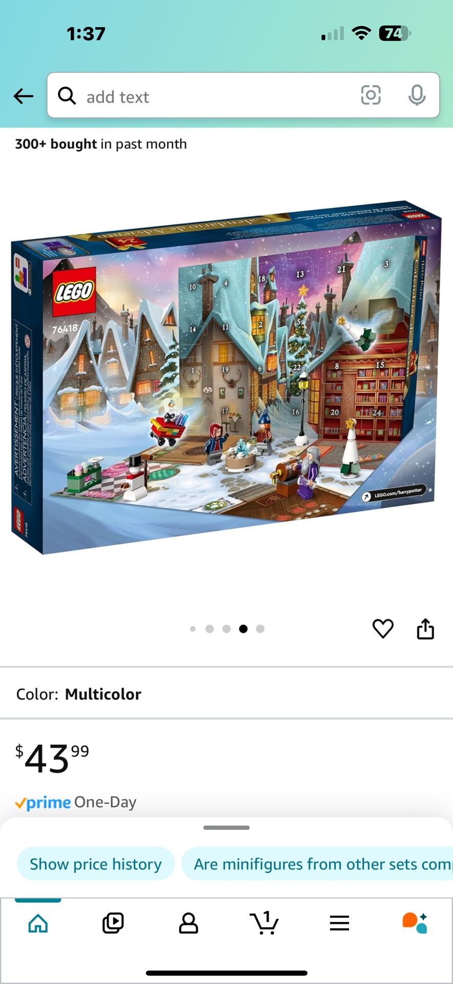 LEGO Harry Potter 2023 Advent Calendar