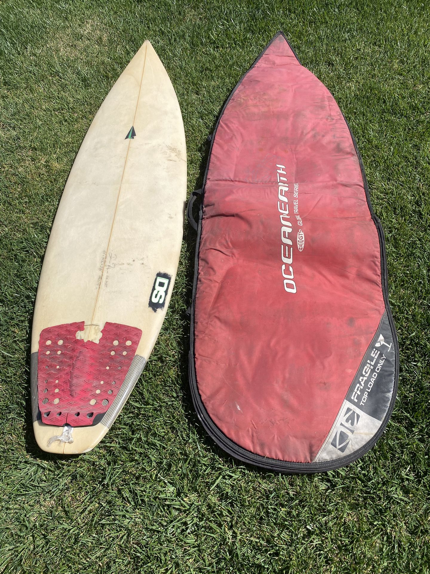 Surfboard With Bag
