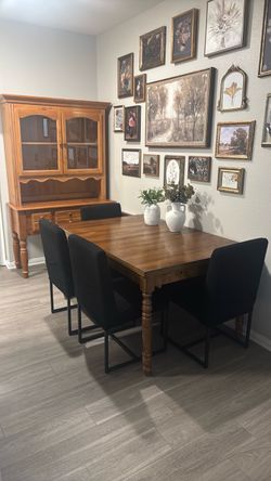 Wood Dining Table mesa de madera