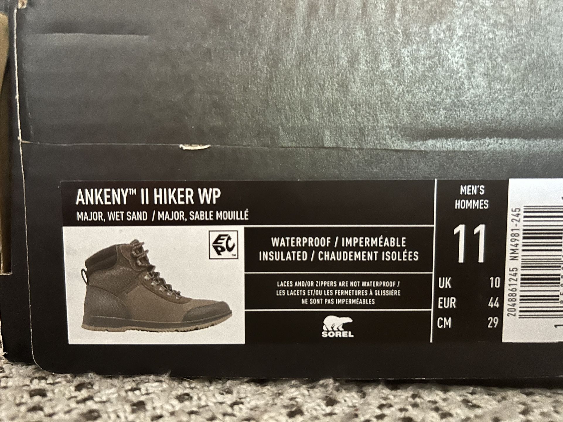 New Sorel Men’s Hiking Boot