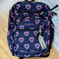 NEW Jansport Happy Hearts Backpack