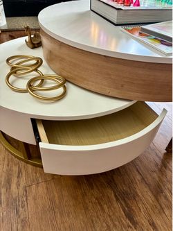 Coffee table with storage