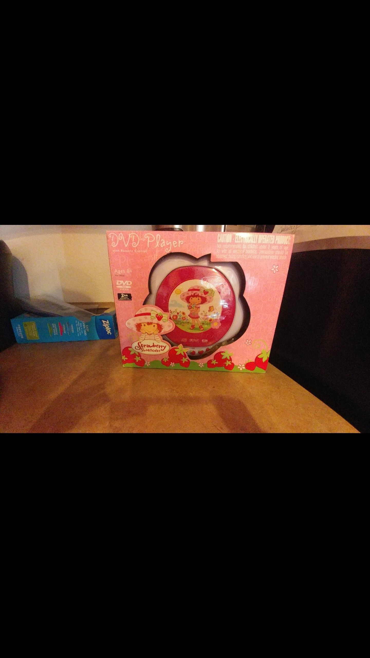 Strawberry shortcake DVD player