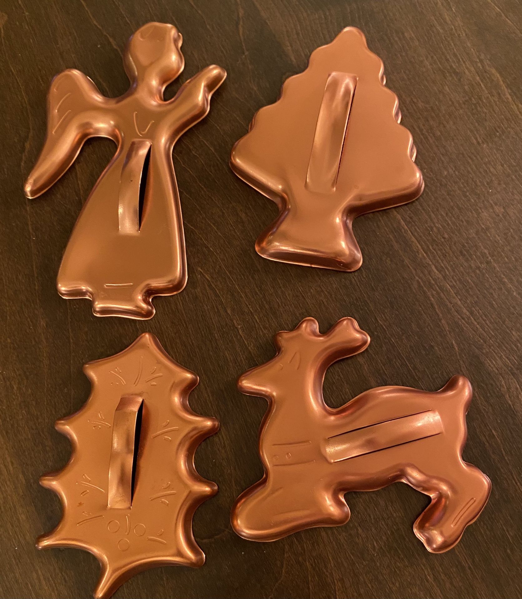 Vintage Copper Cookie Cutters