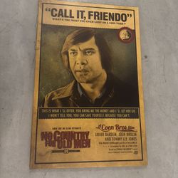No Country For Old Men 40x26" Large Canvas
