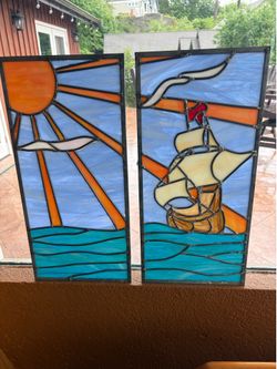 Stain glass panels