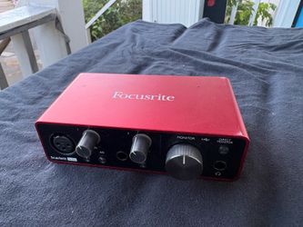 Focusrite solo interface