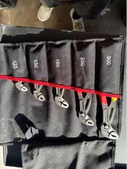Knipex Cobra Pliers, 5Piece Set with Tool Pouch