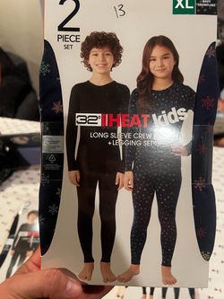 Long sleeve crew neck and legging set