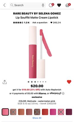 Rare Beauty Lip Soufflé 