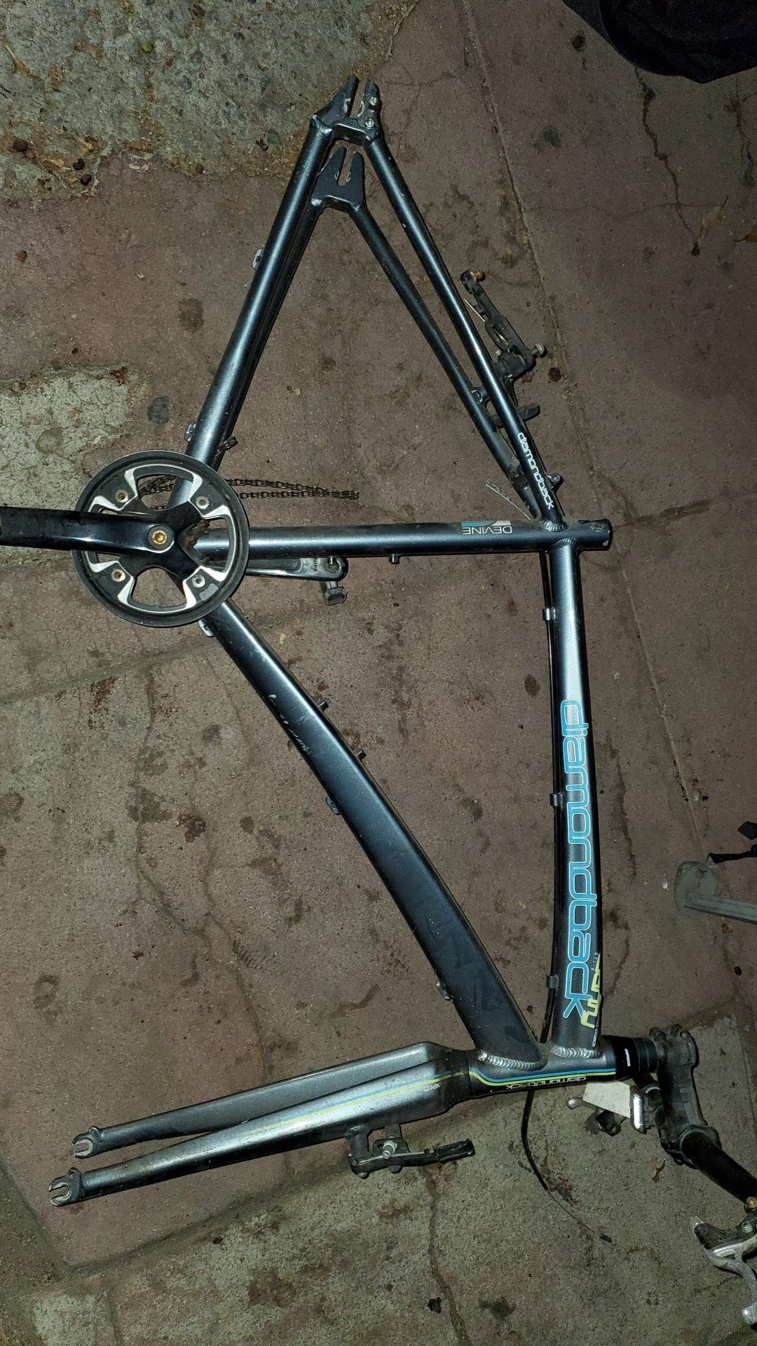 Clarity Diamondback frame with fork